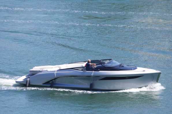 02 June 2020 - 11-40-44 
Luscious Lexi nips out for a run.
--------------------------
Princess R35 sports boat Lexi.